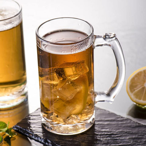 TUSAPAM dishwasher-safe beer mugs simplify cleanup after celebrations.