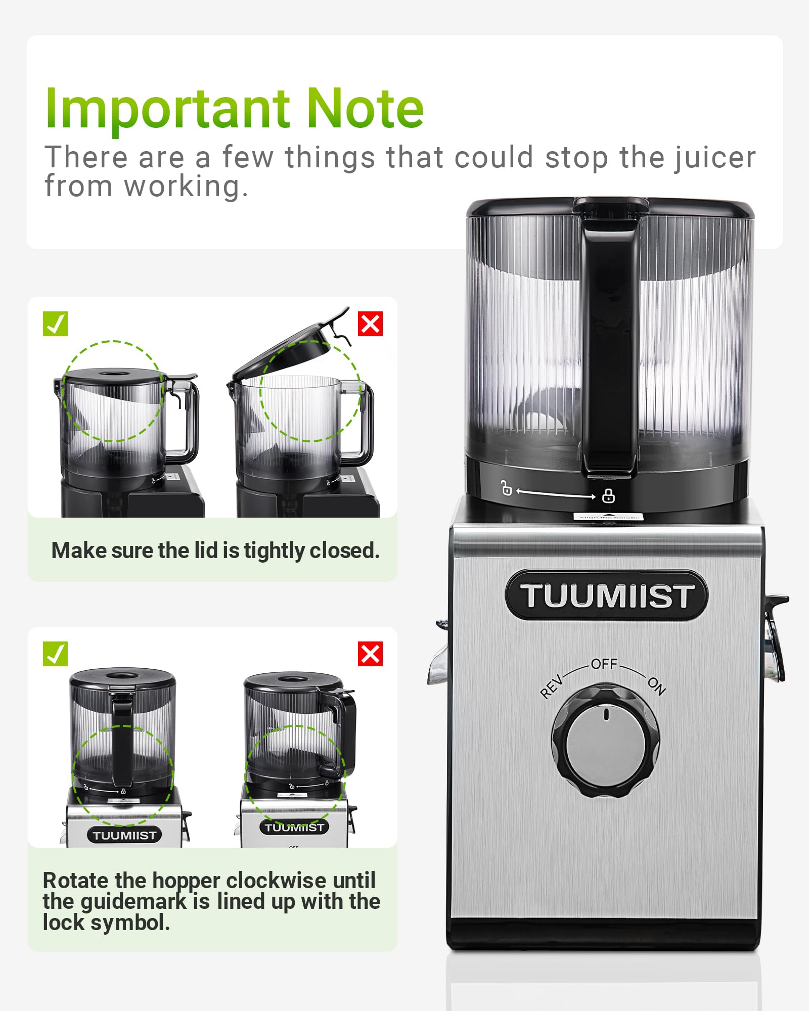 TUUMIIST compact setup and storage for easy kitchen use