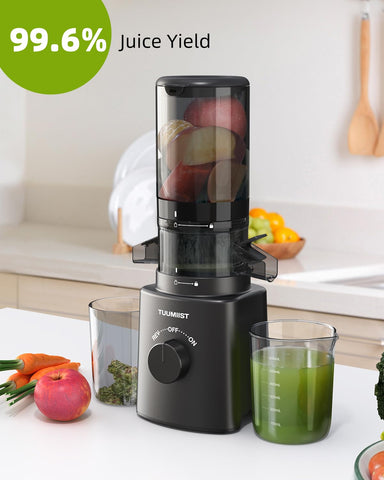 TUUMIIST juicer 27oz capacity for more juice per batch