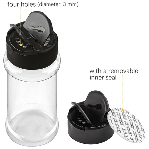TUZAZO writable labels help organize spices at a glance