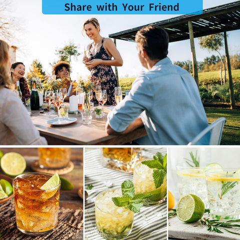 Tvmania blue ice trays withstand freezer and microwave use for versatile prep.