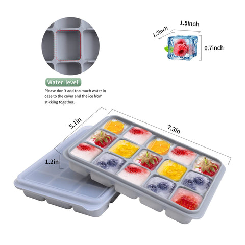 Tvmania Easy-release lid-tray design enables smooth cube release.