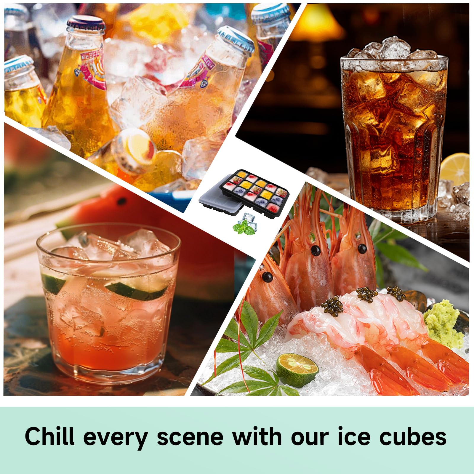 Tvmania Heat-resistant trays withstand -40°F to 428°F for freezing and microwaving.