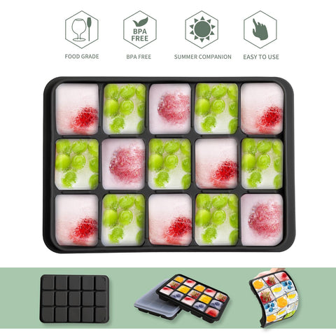 Tvmania Trays with secure lids help prevent freezer odors.