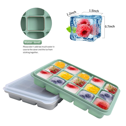 Tvmania lidded trays seal freshness and prevent freezer odors
