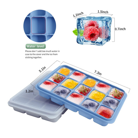 Tvmania removable lids seal in freshness in the freezer.
