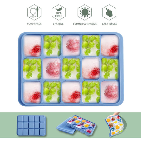Tvmania stackable design helps maximize freezer organization.