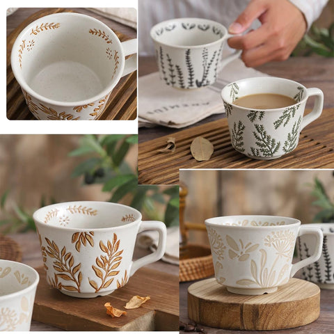 Tvvtuww plant-pattern mug makes a thoughtful gift for plant lovers.