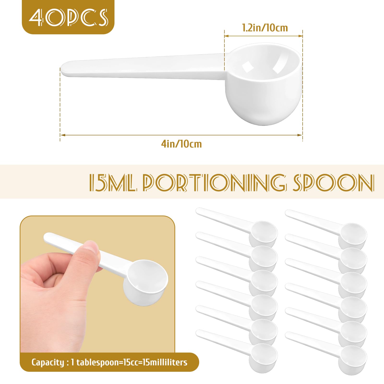 Twdrer coffee scoops set for quick, accurate coffee portions