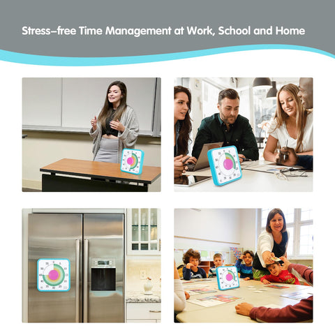 TWENTY5 SEVEN wall-mountable countdown timer with loud alerts for classrooms