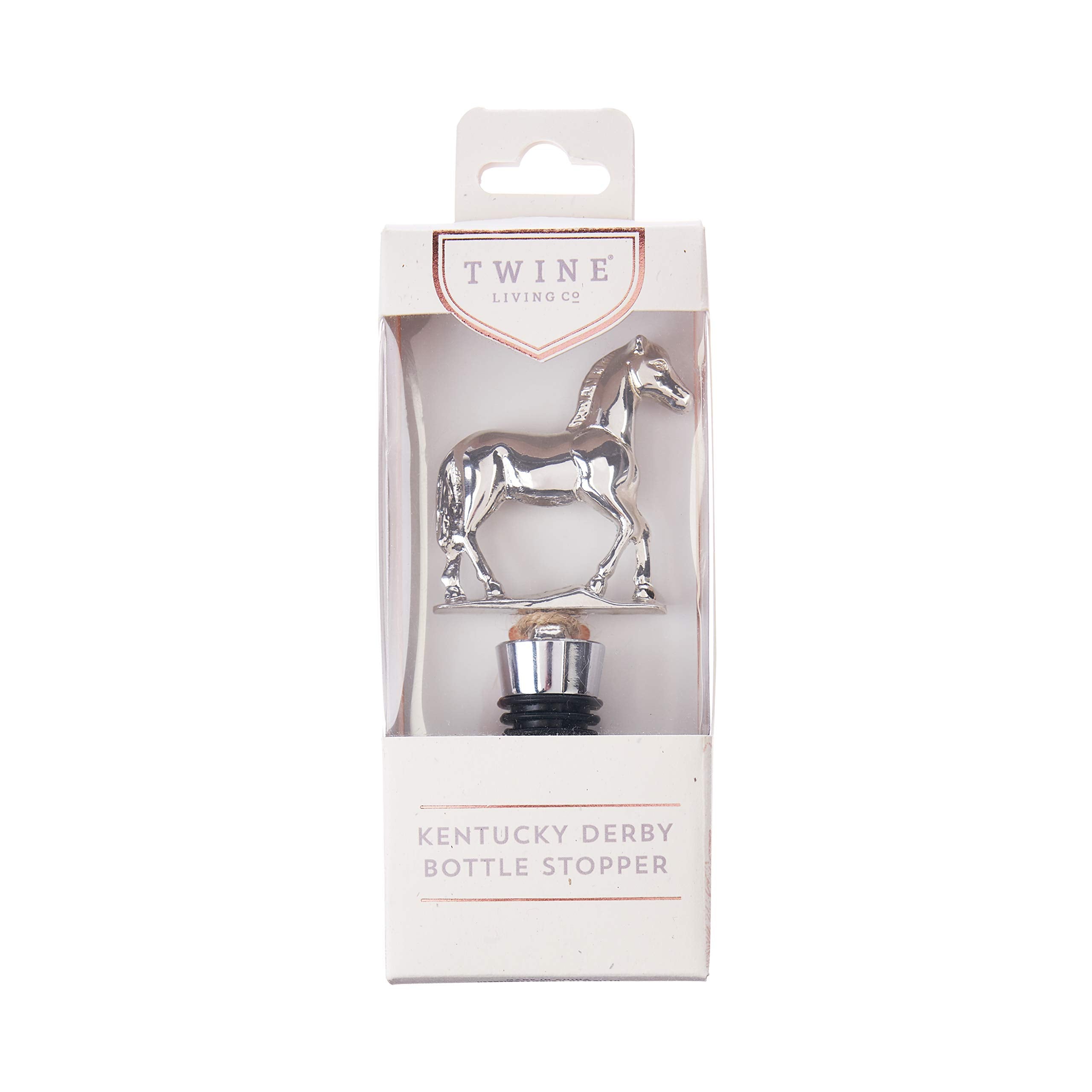Gift-ready Twine Derby wine stopper appeals to wine lovers and horse racing fans