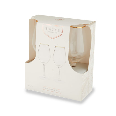Twine wine glass brunch table setting for stylish hosting moments.