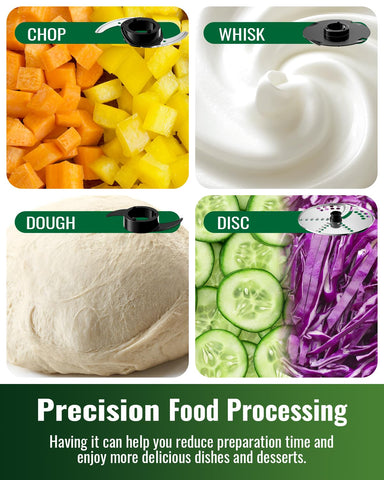 TWOMEOW Processor with preset buttons enables easy one-touch operation.