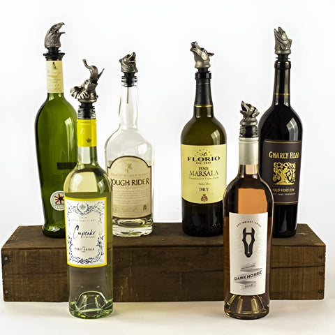 TXOKO durable metal pourer with elegant finish for entertaining.