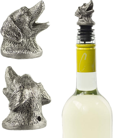 TXOKO premium stainless steel wine pourer aerator for precise, spill-free pours.
