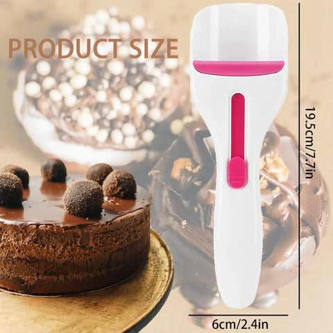 Tydlig batter dispenser demonstrates smooth sliding mechanism for clean pours.