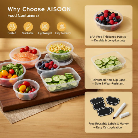 TYKOON AISOON 13oz square container, perfect for sauces and small portions