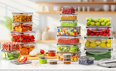 TYKOON AISOON 23oz square container, reusable and easy to organize