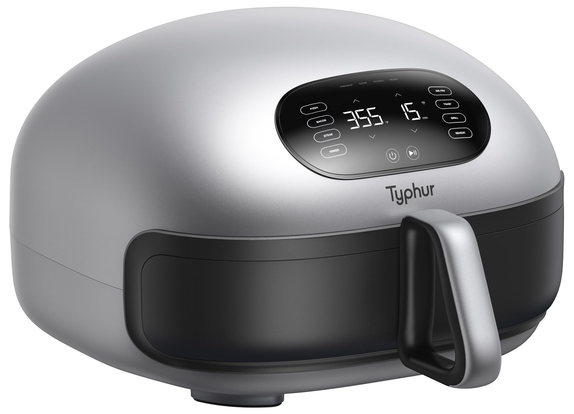 Typhur Dome 2 AI Upgraded Air Fryer front view for family meals