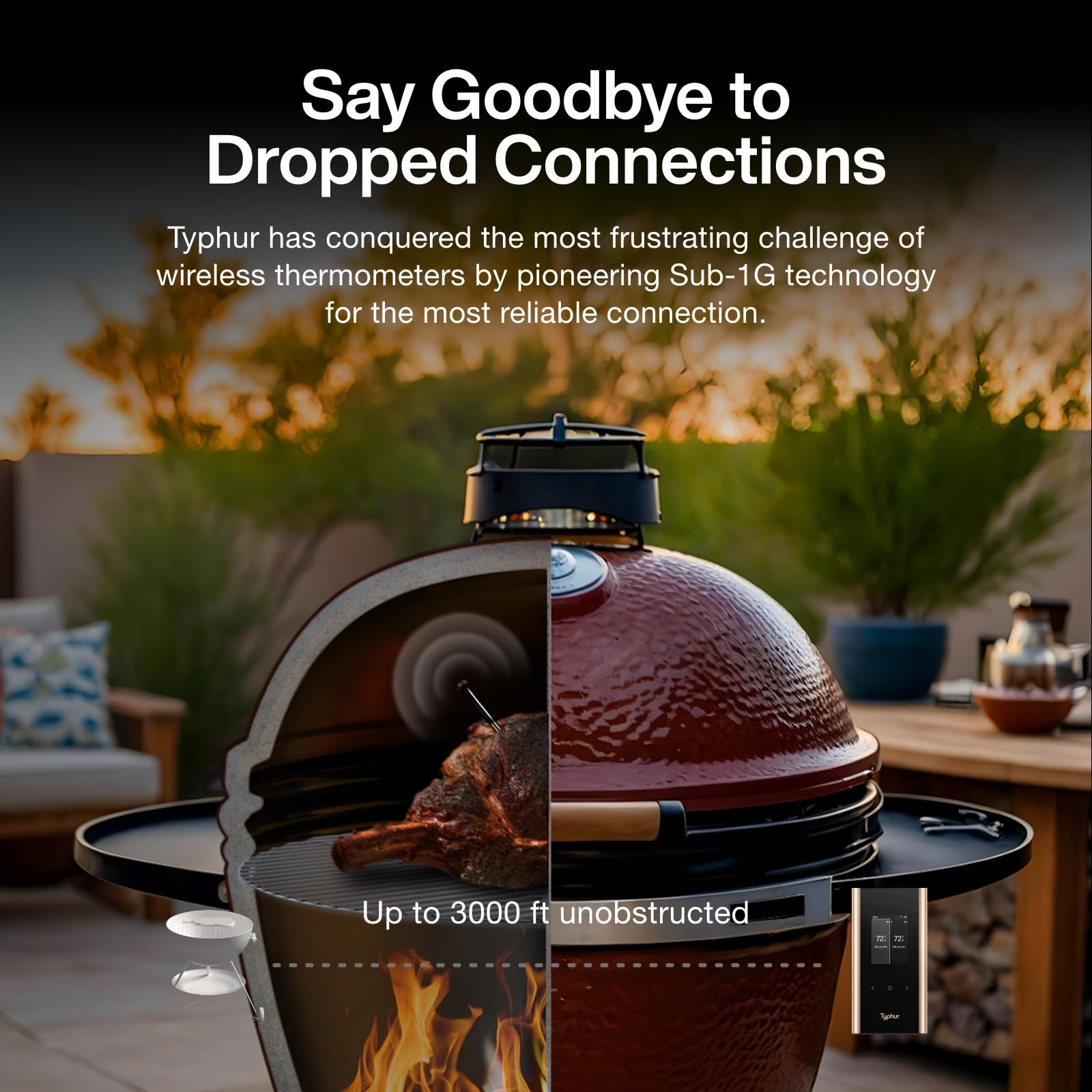 Typhur Sync Gold IPX8 probes are dishwasher safe for quick cleaning