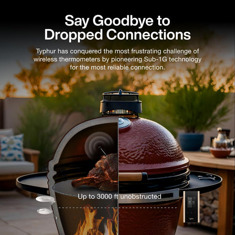 Typhur Sync Gold IPX8 probes are dishwasher safe for quick cleaning
