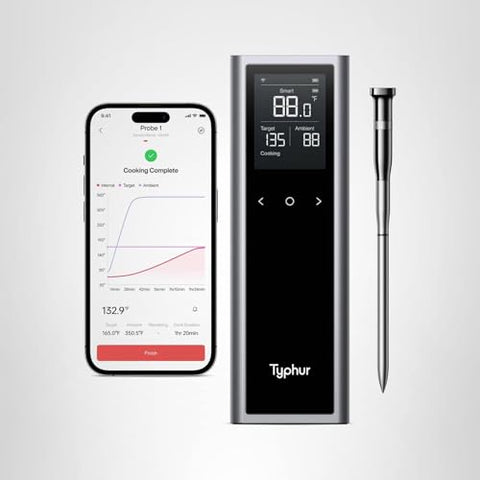 Typhur Sync One reliable Bluetooth and clear display support hands-free monitoring