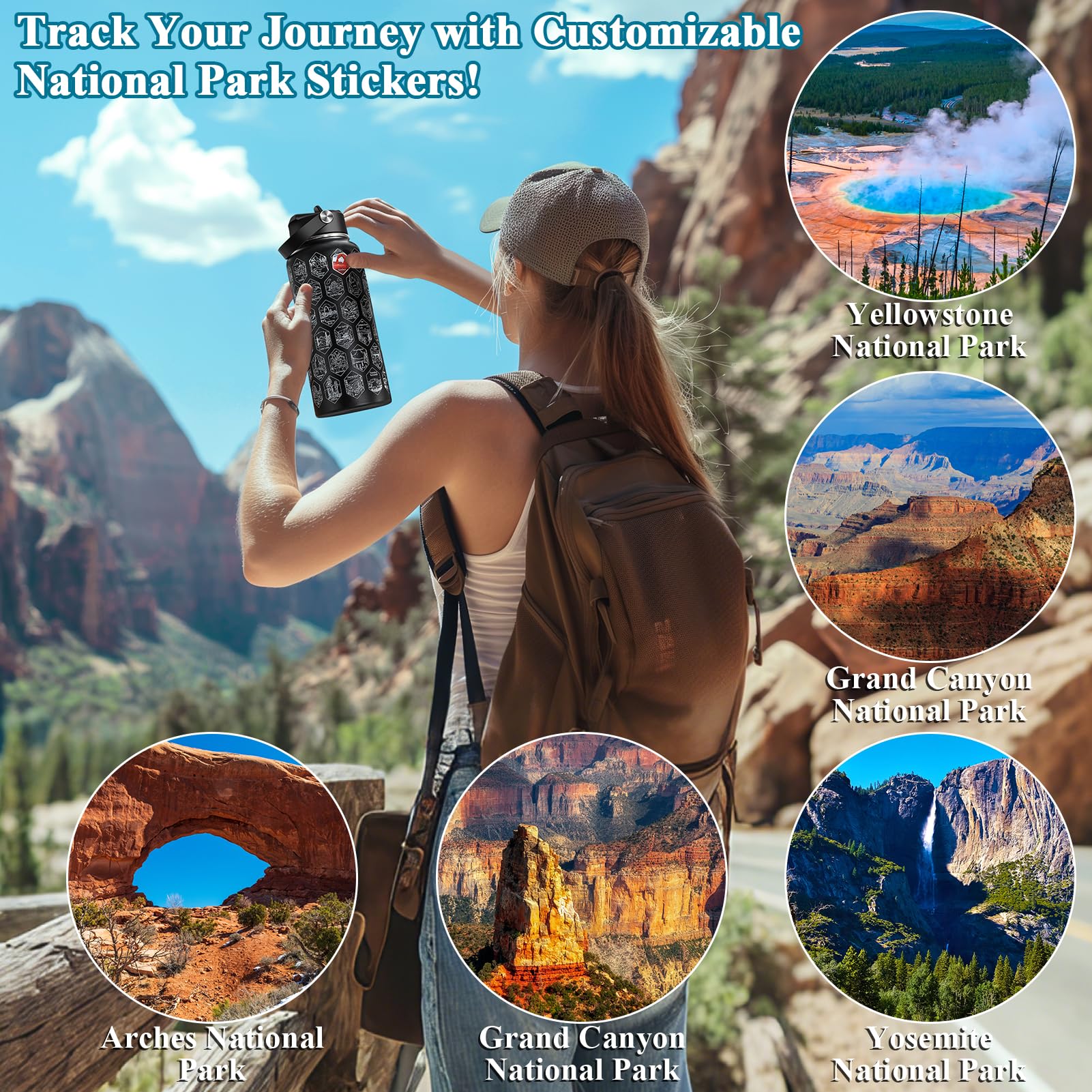 Tyraivl 32oz stainless steel bottle with insulated design for all-day temperature retention.