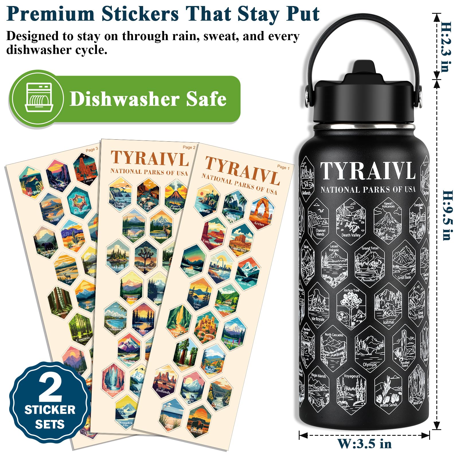 Tyraivl gift-ready packaging for a thoughtful hiking or travel gift.
