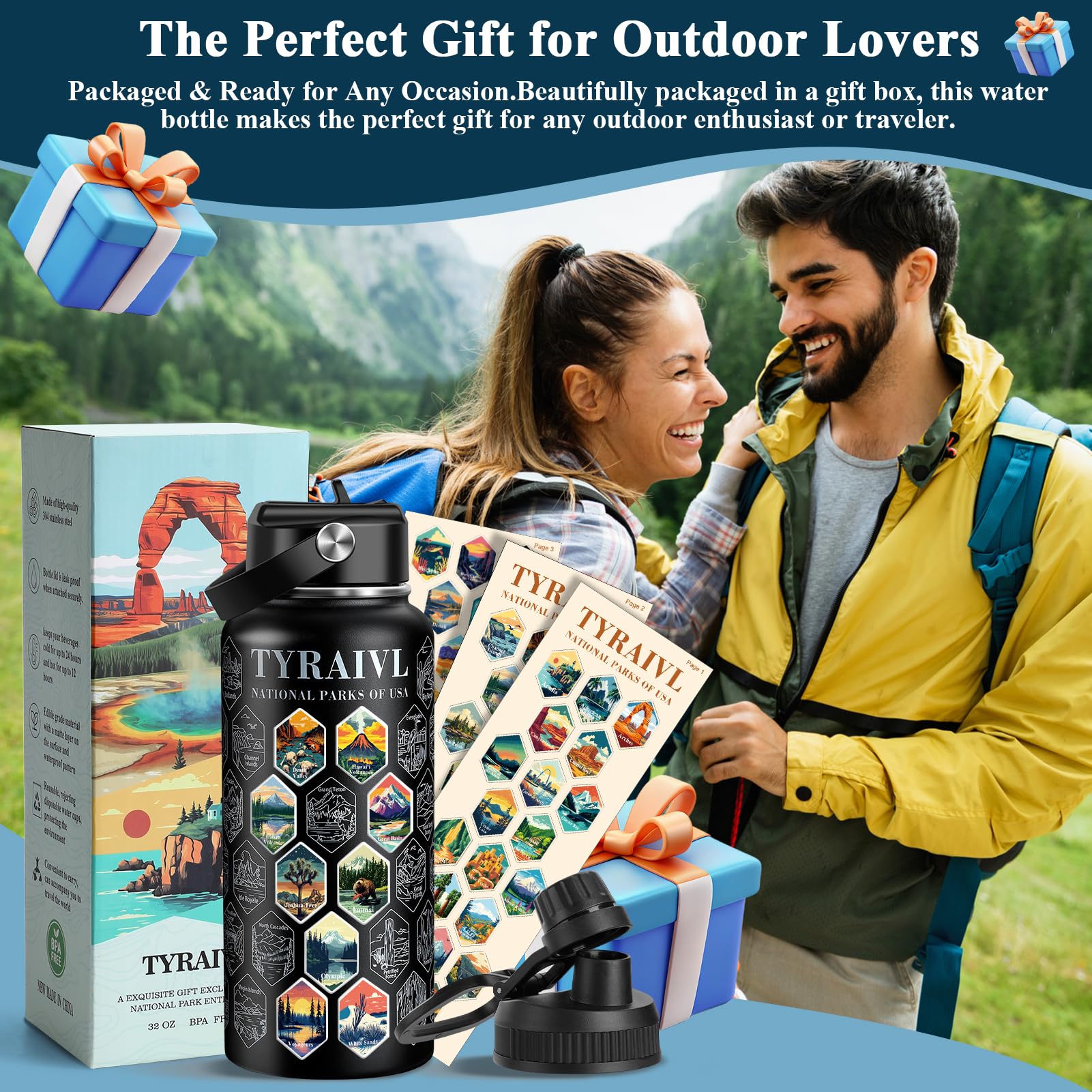 Tyraivl ideal for camping and park explorations with rugged outdoor use.