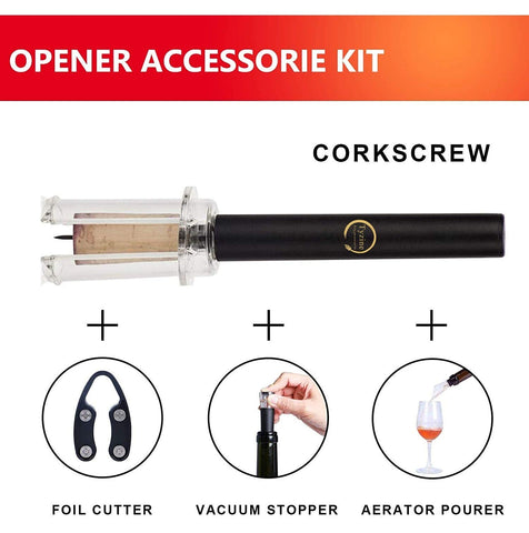 Tyzine simple cork remover for effortless bottle access.