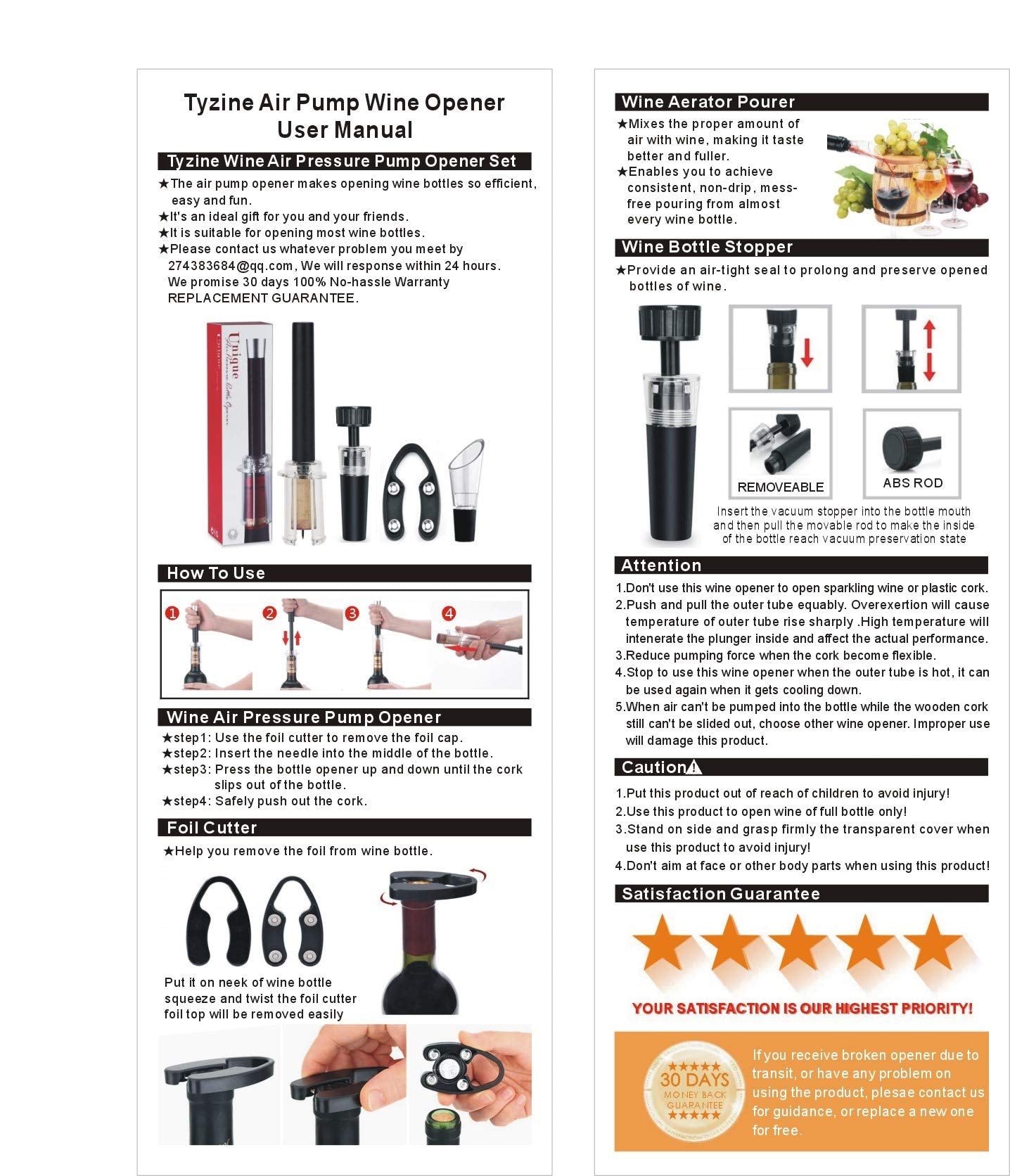 Tyzine wine gift idea pack for enthusiasts and hosts.