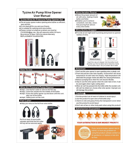 Tyzine wine gift idea pack for enthusiasts and hosts.