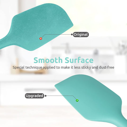 U-Taste flexible silicone resists staining and cleans easily after use.