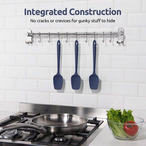 U-Taste 3-piece set in midnight blue offers versatile kitchen tools.