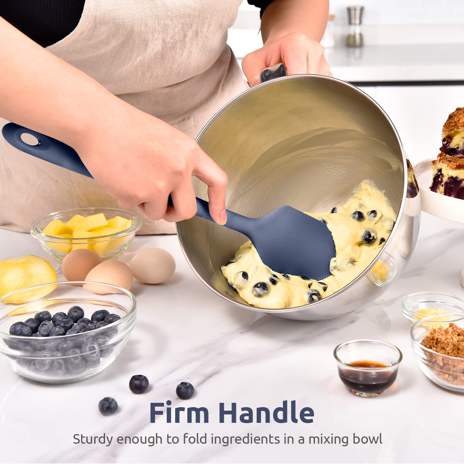 U-Taste dishwasher-safe spatula simplifies cleanup after cooking.