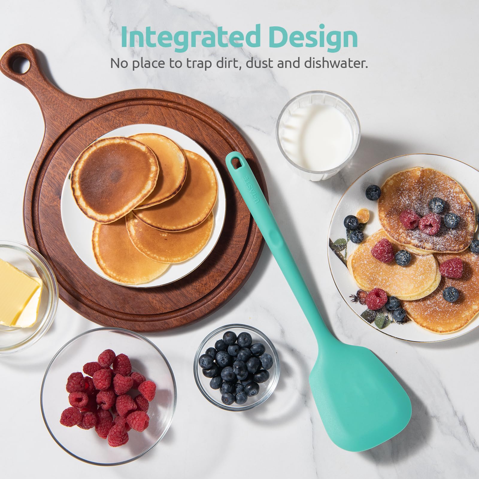 U-Taste dishwasher-safe silicone simplifies cleaning