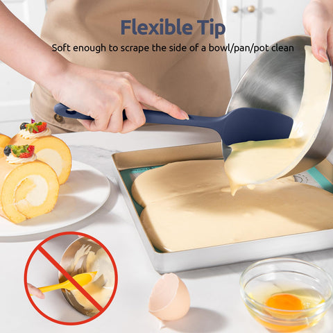 U-Taste dishwasher-safe spoon spatula saves time after cooking.