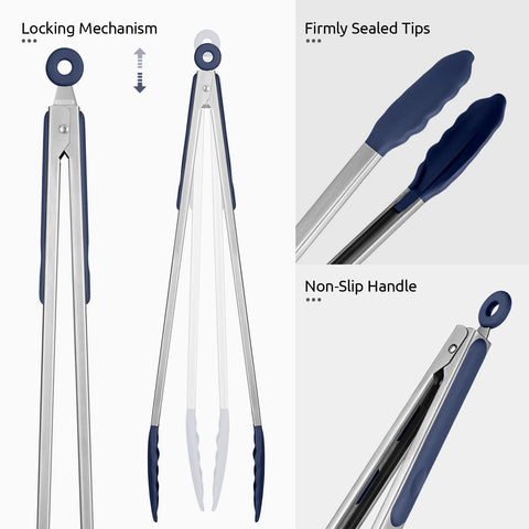 U-Taste non-slip silicone grip provides comfortable control.