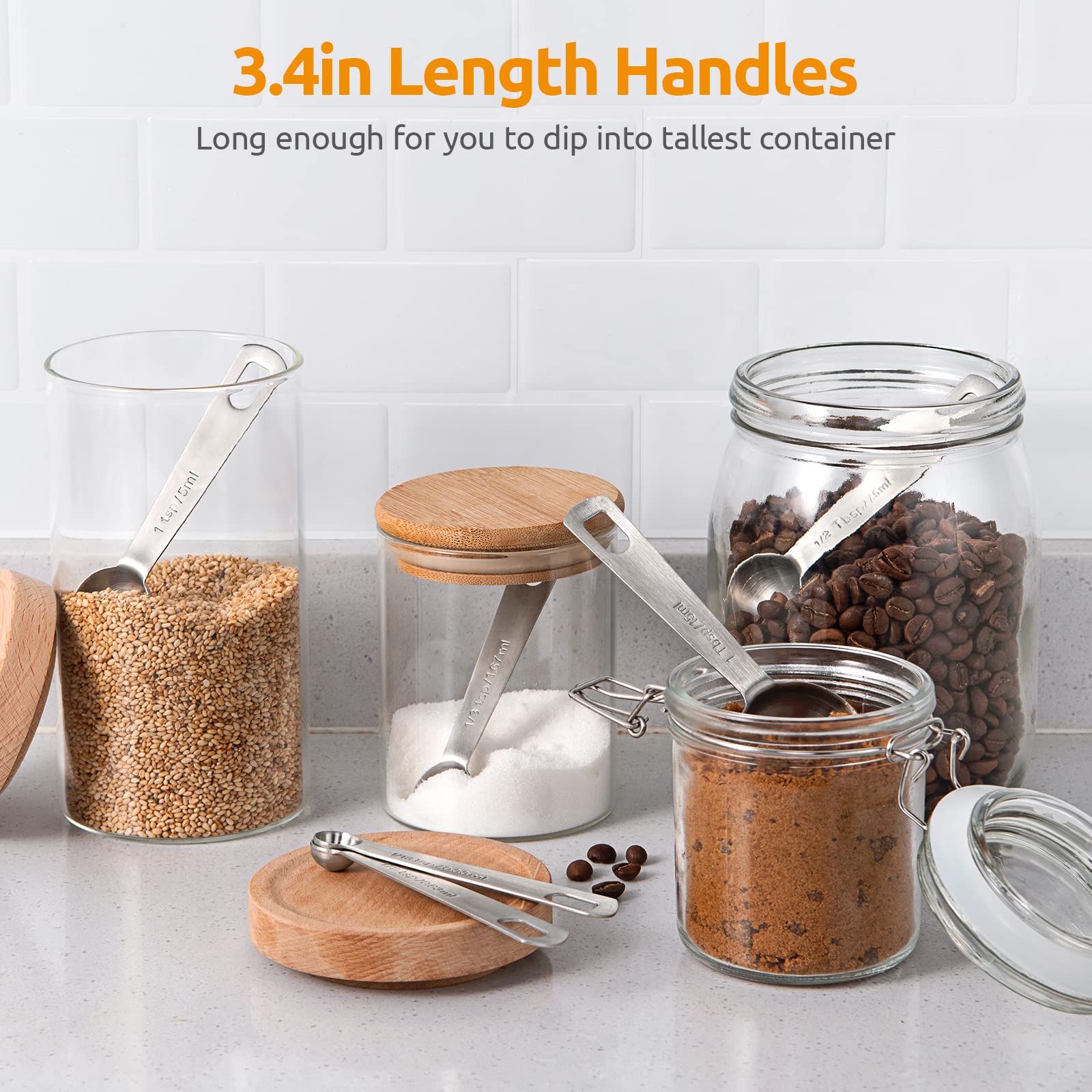 U-Taste spoons have thick handles for comfortable, non-slip grip.