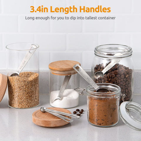 U-Taste spoons have thick handles for comfortable, non-slip grip.