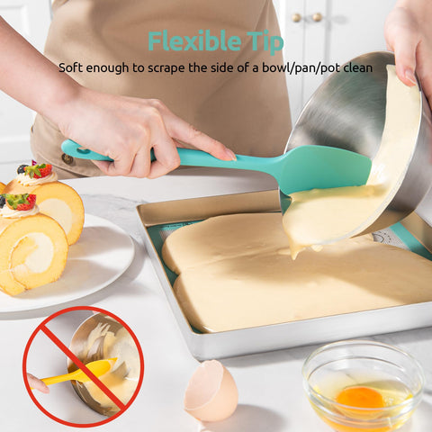 U-Taste nonstick-friendly spatula ideal for batter and sauces