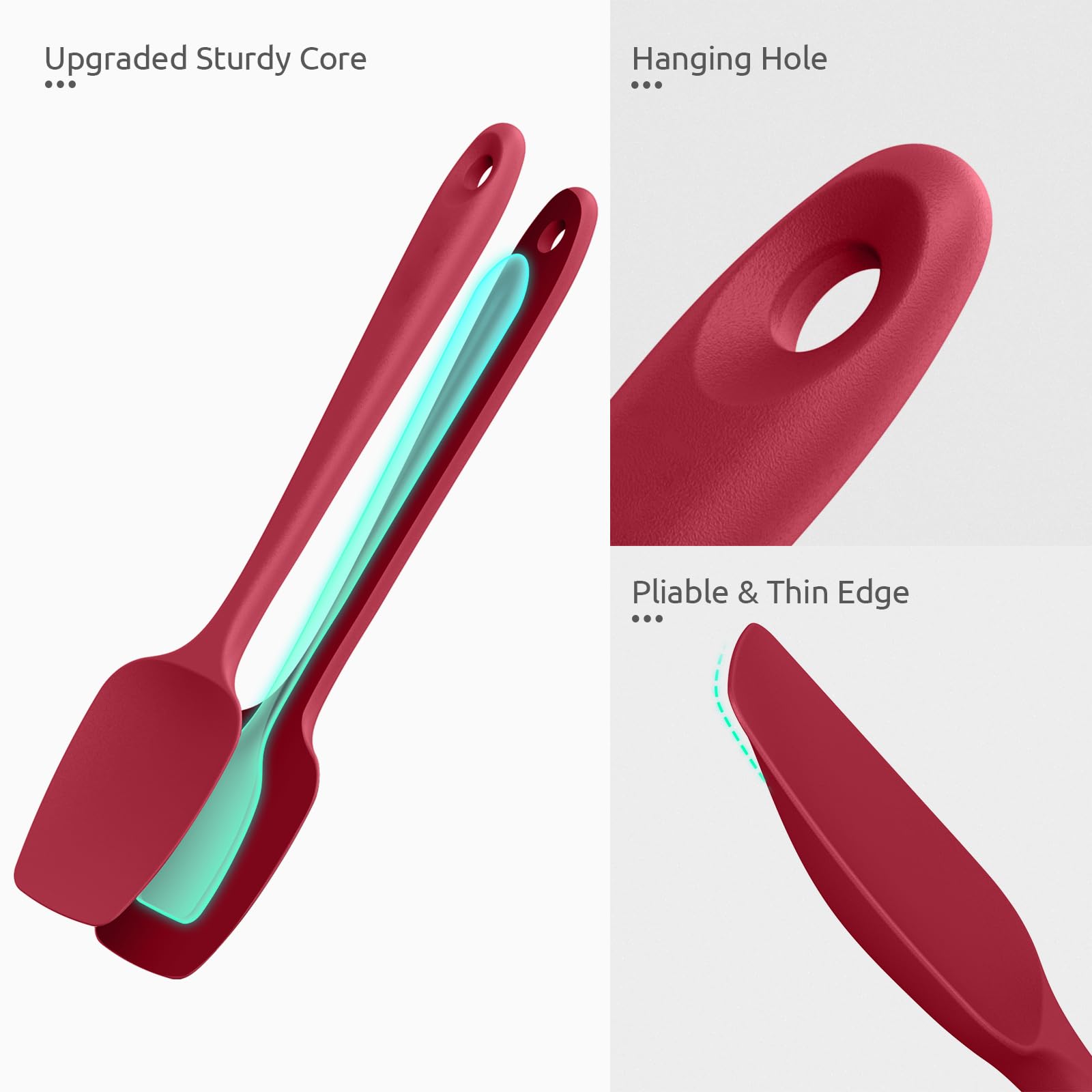 U-Taste silicone set ideal for nonstick cookware and delicate coatings