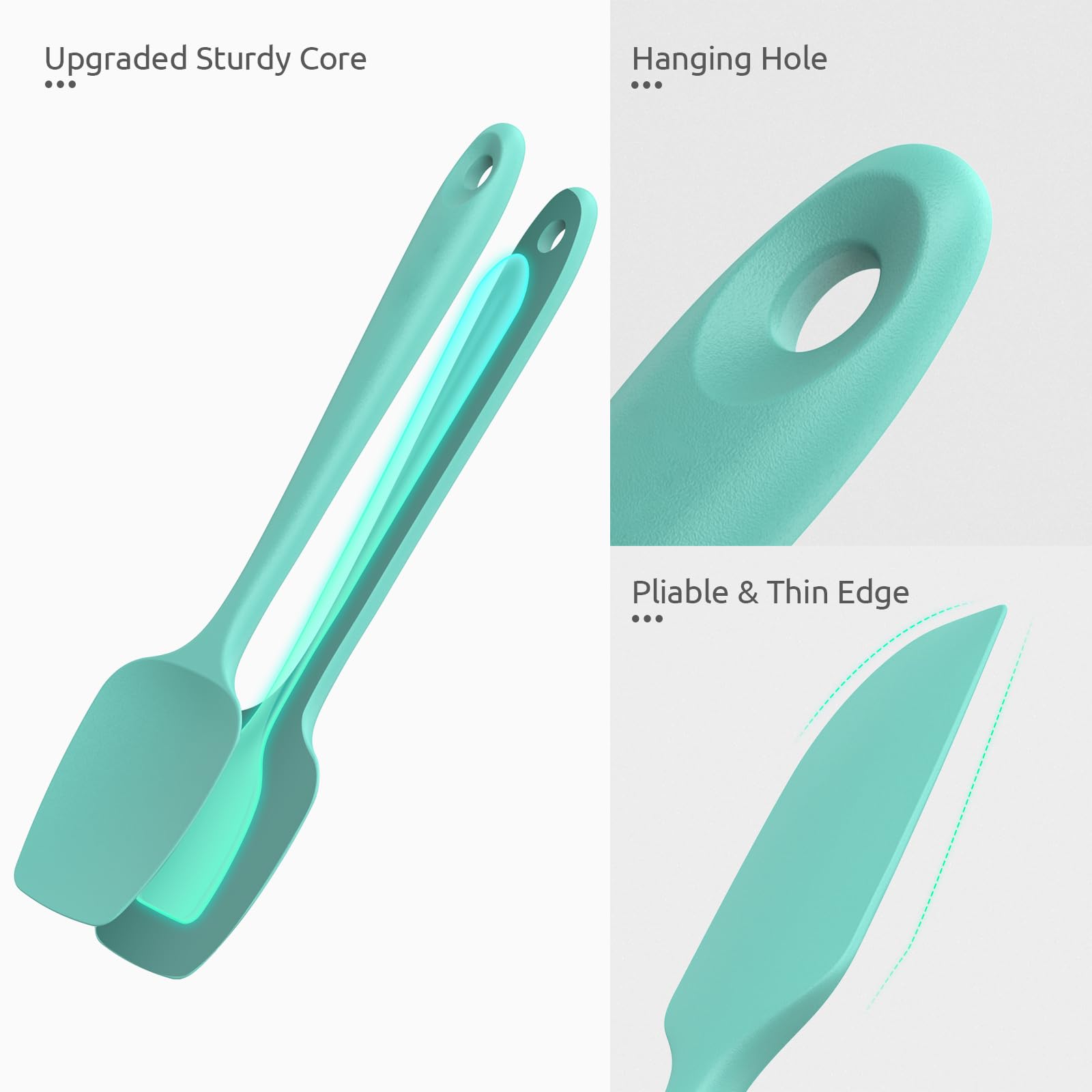 U-Taste 600°F heat resistance supports high-temperature cooking tasks.