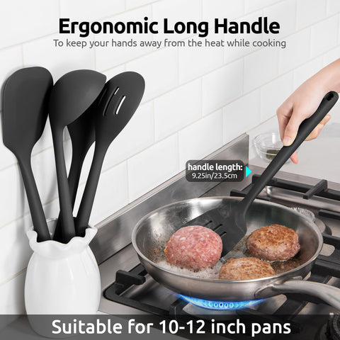 U-Taste ergonomic balance for steady stirring and turning.