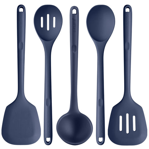 U-Taste silicone utensil set with long handle for high-heat cooking