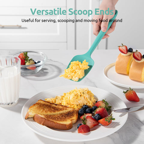 U-Taste soft grip handle Aqua Sky provides a secure non-slip grip.
