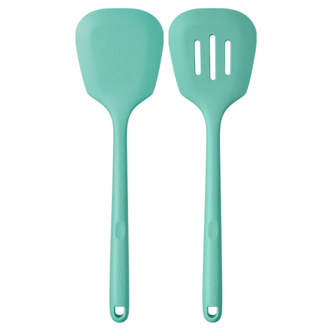 U-Taste Aqua Sky solid turner for effortless egg flipping on nonstick pans