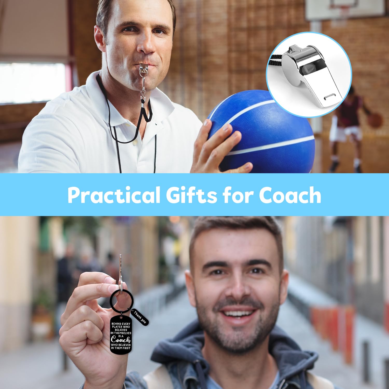 UAREHIBY keychain is lightweight and easy to carry