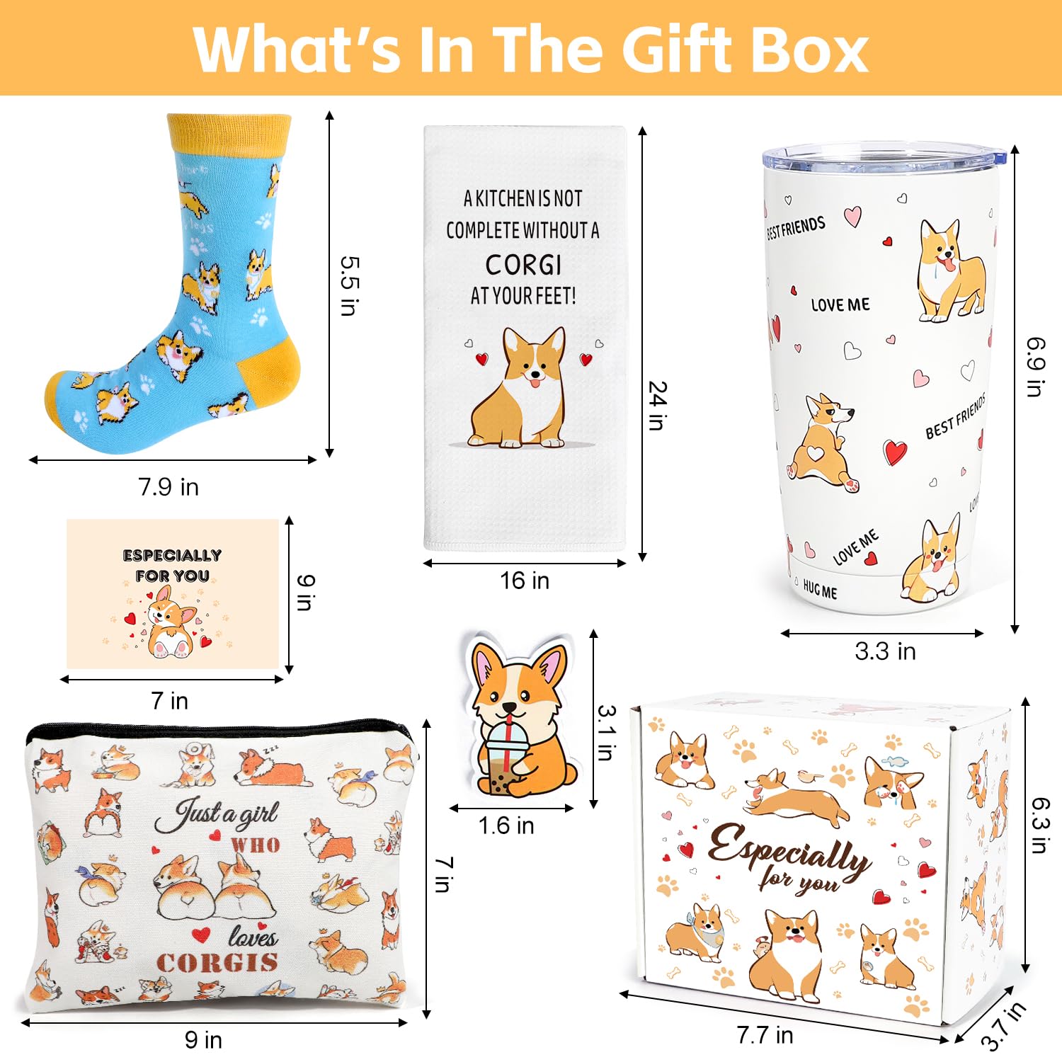 UAREHIBY corgi greeting card for a personal touch