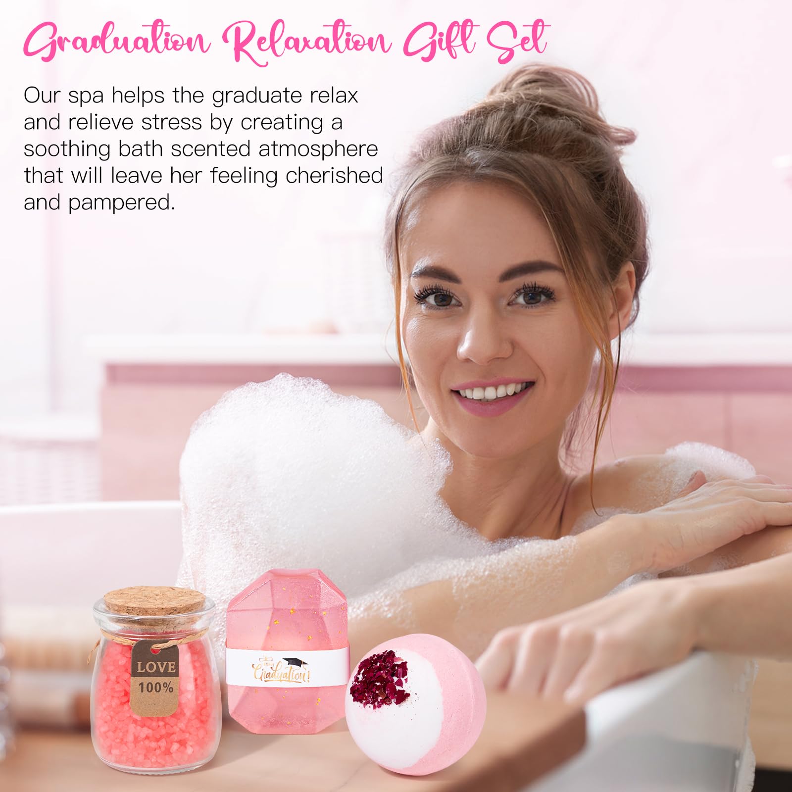 UAREHIBY diamond handmade soap provides gentle cleansing and care.